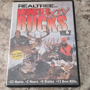 Realtree Monster Bucks XIV Vol 2 DVD - Red and Black Edition